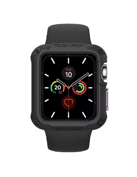 Coque Armor Defender Noir pour Apple Watch 4, 5, 6, SE | Ibroz