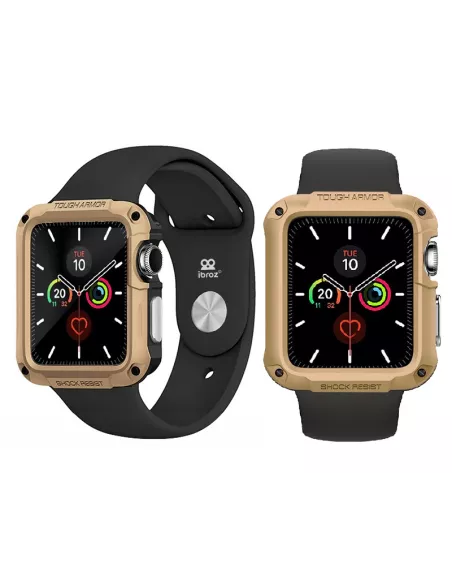 Armor Defender Gold Case for Apple Watch 4, 5, 6, SE | Ibroz