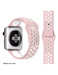 Bracelet Sport Apple Watch 8, 7, 6, SE, 5, 4, 3 - Rose | Ibroz