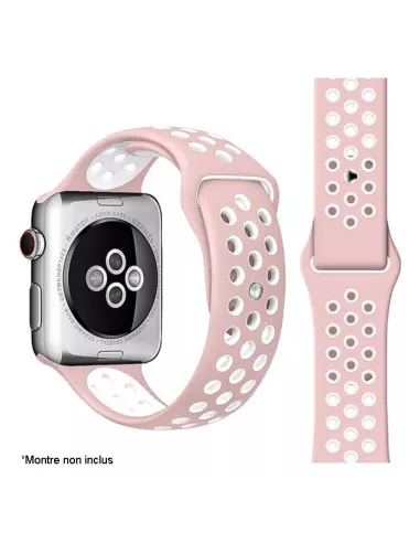 Apple Watch Sport Band 8, 7, 6, SE, 5, 4, 3 - Pink | Ibroz