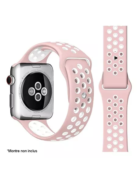 Apple Watch Sport Band 8, 7, 6, SE, 5, 4, 3 - Pink | Ibroz