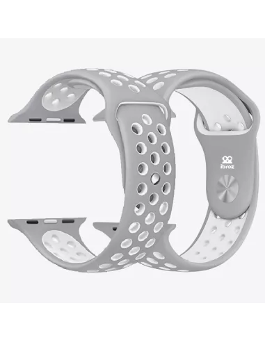 Bracelet Sport Apple Watch 7, 6, SE, 5, 4, 3 - Gris | Ibroz