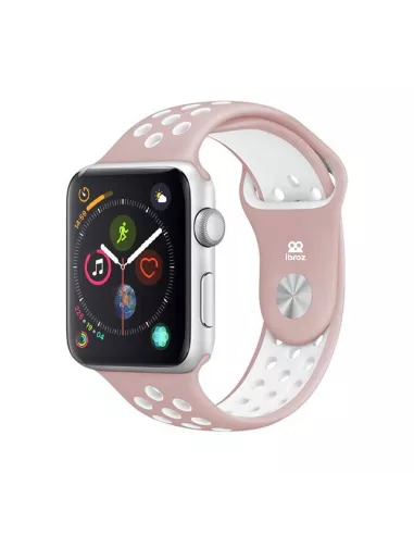 Apple Watch Sport Band 8, 7, 6, SE, 5, 4, 3 - Pink | Ibroz