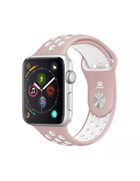 Apple Watch Sport Band 8, 7, 6, SE, 5, 4, 3 - Pink | Ibroz