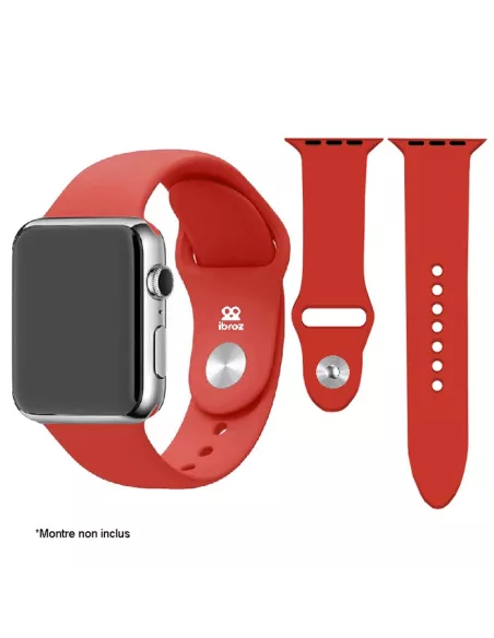 Apple Watch Band 8, 7, 6, SE, 5, 4, 3 - SoftTouch - Red | Ibroz