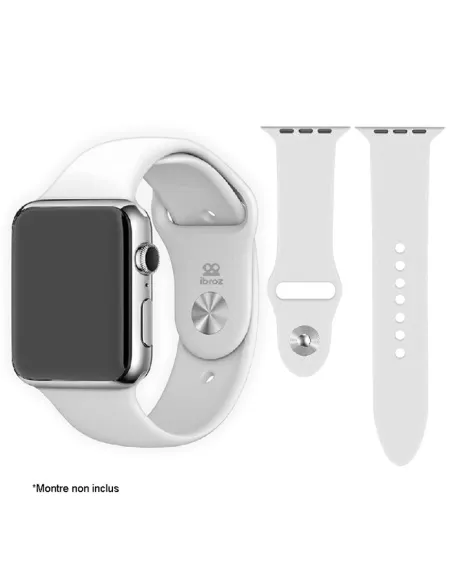 Apple Watch Band 8, 7, 6, SE, 5, 4, 3 - SoftTouch - White | Ibroz