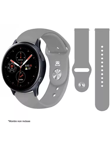 Bracelet SoftTouch Universel Samsung / Huawei - Gris | Ibroz