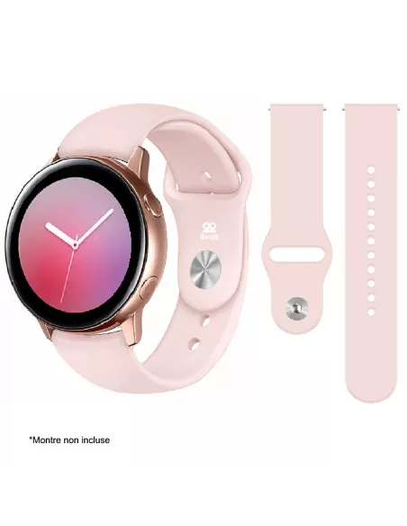 Samsung / Huawei Universal SoftTouch Wristband - 20mm - Pink | Ibroz