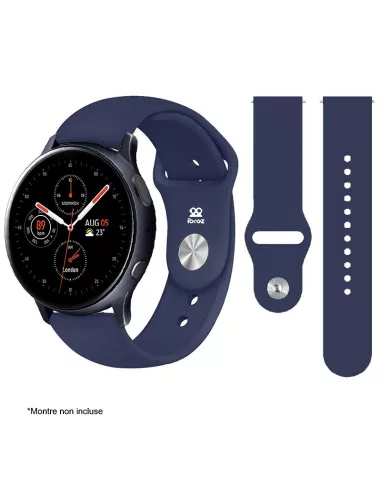 Bracelet SoftTouch Universel Samsung / Huawei - Bleu | Ibroz
