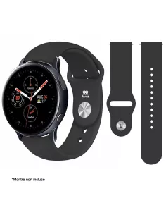 Bracelet SoftTouch Universel Samsung / Huawei - Noir | Ibroz
