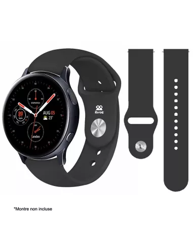 Bracelet SoftTouch Universel Samsung / Huawei - Noir | Ibroz