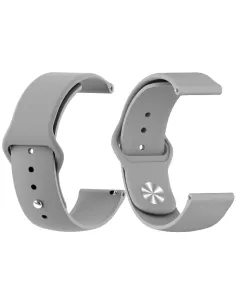SoftTouch Universal 22mm Samsung / Huawei Wristband - Grey | Ibroz 2