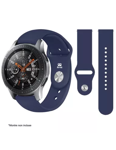 SoftTouch Universal 22mm Samsung / Huawei Wristband - Blue | Ibroz
