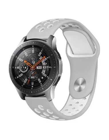 Universal Sport Wristband Samsung Watch / Huawei Watch - Grey/White ...