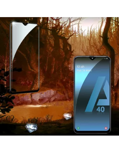 Samsung A40 - iGuard Diamond-5D Full Screen Protection | Ibroz