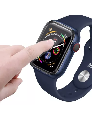 Protection écran 9H intégrale 3D Curved Apple Watch 4, 5, 6, SE (38...