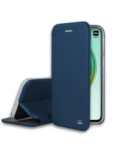 Xiaomi Mi 10T Pro Leather Case Folio CLAM - Blue | Ibroz