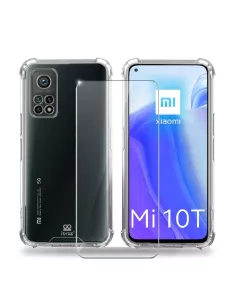 Xiaomi Mi 10T Shockproof Case + Screen Protector Pack 9H | Ibroz