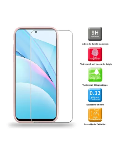 Xiaomi Mi 10T Lite Pink Liquid Silicone Soft Touch Case + Tr...