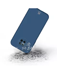 Xiaomi Mi 10T Lite Liquid Silicone Soft Touch Case blue + Tr... 2