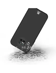 Xiaomi Mi 10T Lite Coque Liquid Silicone Soft Touch noir + Verre Tr... 2