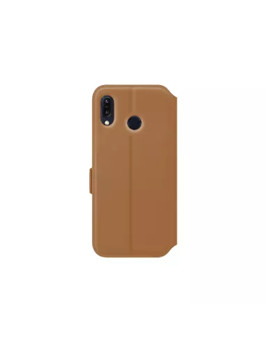 Zenfone Max Plus M1 ZB570TL Etui Folio Cuir Prestige - Camel | Ibroz
