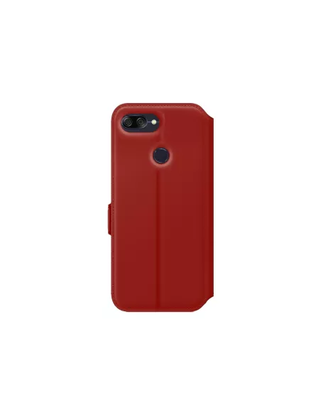 Zenfone Max Plus M1 ZB570TL Etui Folio Cuir Prestige - Rouge | Ibroz
