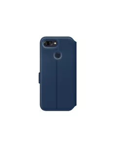 Zenfone Max Plus M1 ZB570TL Prestige Leather Folio Case - Navy Blue | ... 2