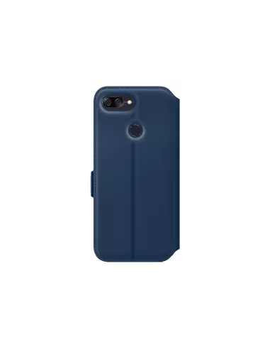 Zenfone Max Plus M1 ZB570TL Etui Folio Cuir Prestige - Bleu Navy | ...