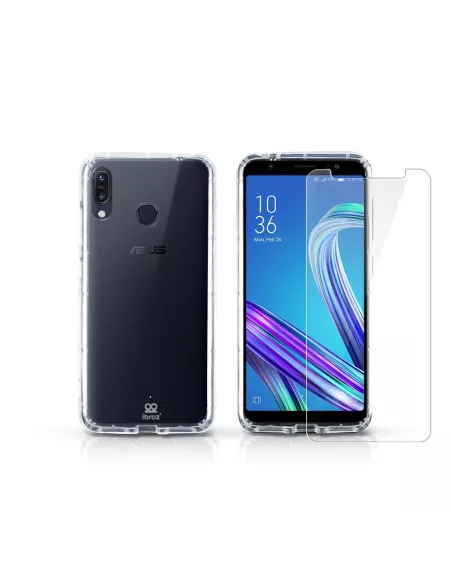 Zenfone Max Plus M1 (ZB570TL) Pack Shockproof Case + Screen Protecti...