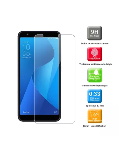 Zenfone Max Plus M1 (ZB570TL) Pack Coque antichocs + Protection écr...