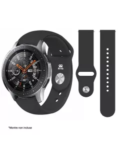 Bracelet SoftTouch Universel Samsung / Huawei - Noir | Ibroz 2