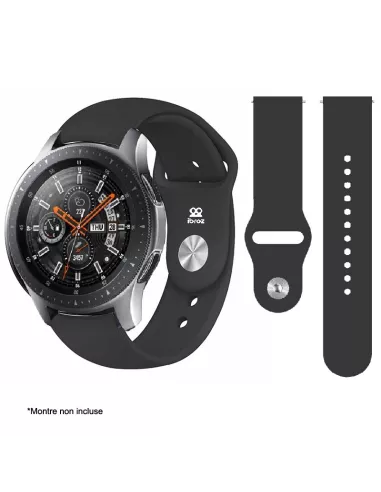 Samsung / Huawei Universal SoftTouch Wristband - Black | Ibroz