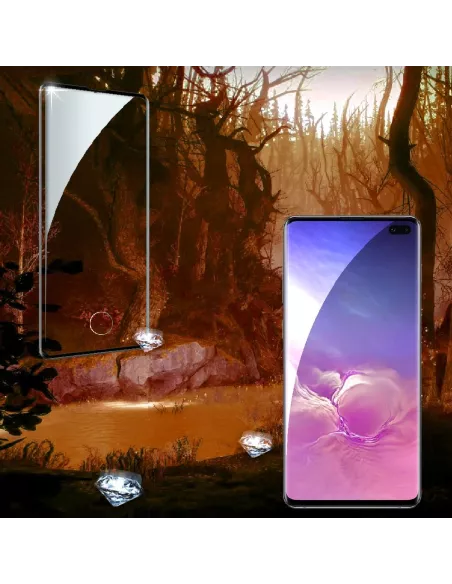 Samsung S10 Plus - Protection écran intégrale iGuard Diamond- 3D | ...