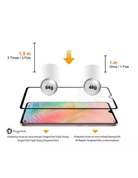 Samsung S10e - Protection écran intégrale iGuard Diamond- 5D | Ibroz