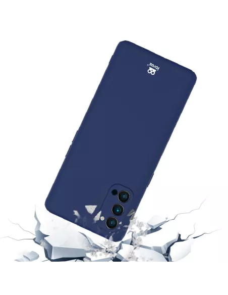 Oppo Reno 4 Pro (5G) Case Liquid Silicone Soft Touch + Blue | Ibroz