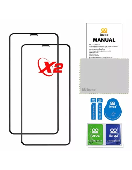 iPhone XS - Protection écran intégrale iGuard Diamond- 5D | Ibroz