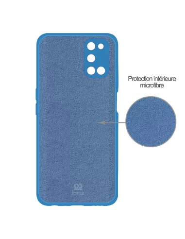 Oppo A72 Liquid Silicone Soft Touch Case - Blue | Ibroz