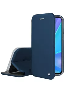 Oppo A72 Etui Cuir Folio Clam - Bleu | Ibroz