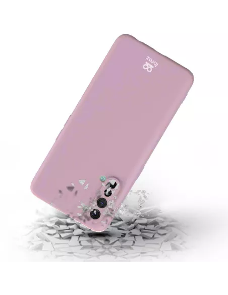 Oppo Find X2 Lite Liquid Silicone Soft Touch Case - Pink | Ibroz