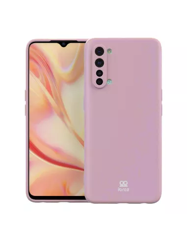 Oppo Find X2 Lite Liquid Silicone Soft Touch Case - Pink | Ibroz