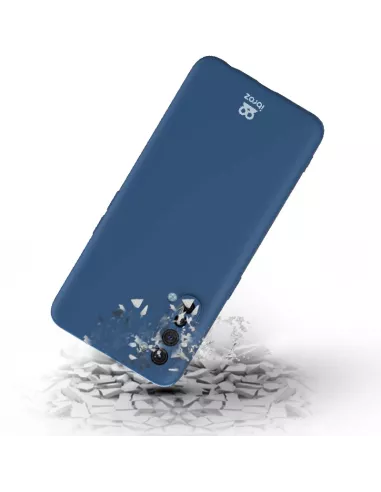 Oppo Find X2 Lite Liquid Silicone Soft Touch Case - Blue | Ibroz