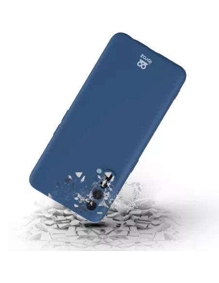 Oppo Find X2 Lite Liquid Silicone Soft Touch Case - Blue | Ibroz