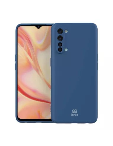 Oppo Find X2 Lite Liquid Silicone Soft Touch Case - Blue | Ibroz