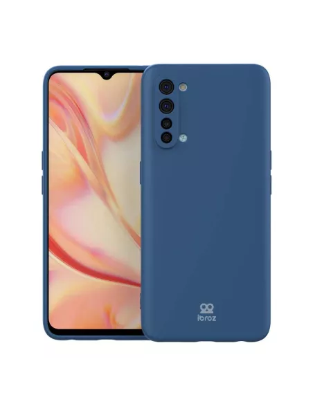 Oppo Find X2 Lite Liquid Silicone Soft Touch Case - Blue | Ibroz