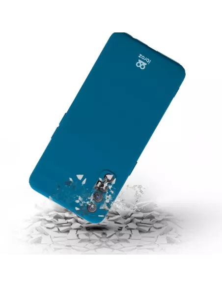 Oppo Find X2 Neo Liquid Silicone Soft Touch Case - Blue | Ibroz