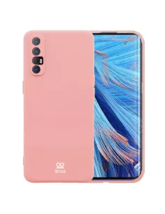 Oppo Find X2 Neo Liquid Silicone Soft Touch Case - Pink | Ibroz