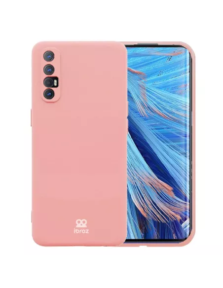 Oppo Find X2 Neo Liquid Silicone Soft Touch Case - Pink | Ibroz