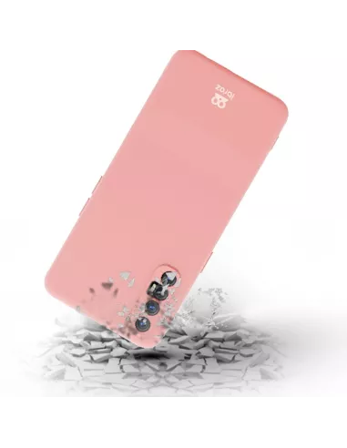 Oppo Find X2 Neo Liquid Silicone Soft Touch Case - Pink | Ibroz