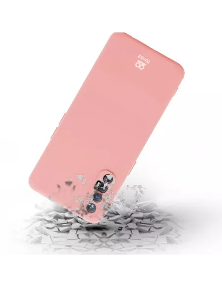 Oppo Find X2 Neo Liquid Silicone Soft Touch Case - Pink | Ibroz